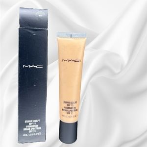 MAC COSMETICS STUDIO FOUNDATION 1.3 OZ NC37 MAC COSMETICS/STUDIO SCULPT SPF 15 F
